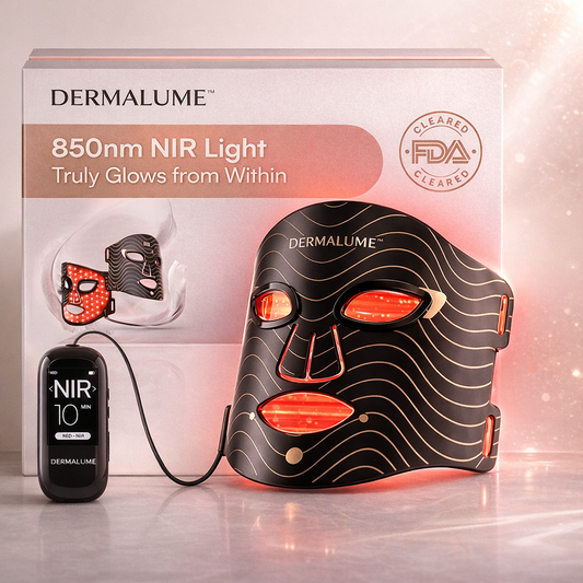 Dermalume™ LED Therapy Mask – Professional Red Light for Glowing Skin & Anti-Aging